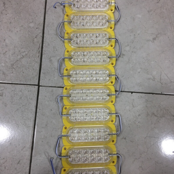 Modulo led flash 24v 10pc Luz Amarillo
