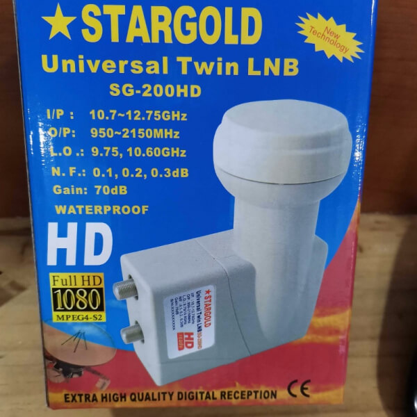 Sintonizador satelital AV 2