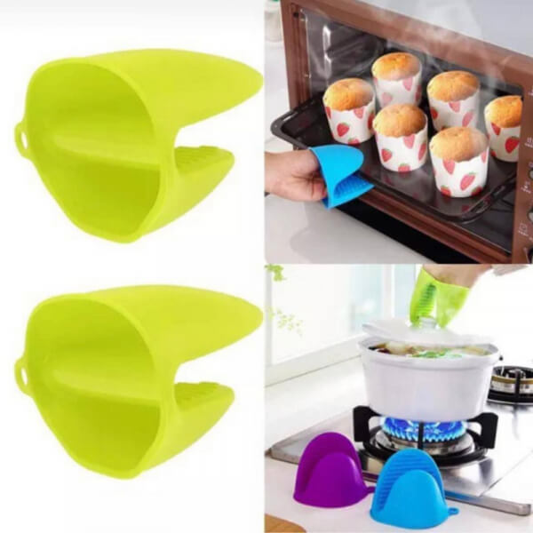 Guantes de silicona para cocina