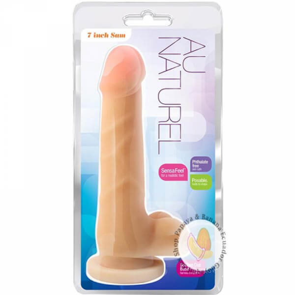 Au Naturel Sam Dildo de 18 cm