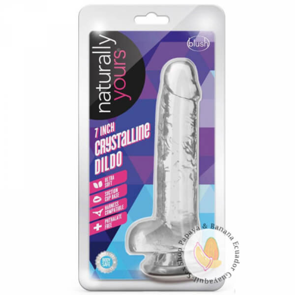 Naturally Yours Crystalline Dildo - Diamante