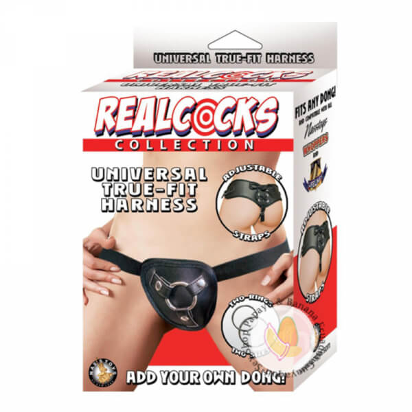 Realcocks Universal Tru-Fit Arnés Ajustable - Negro