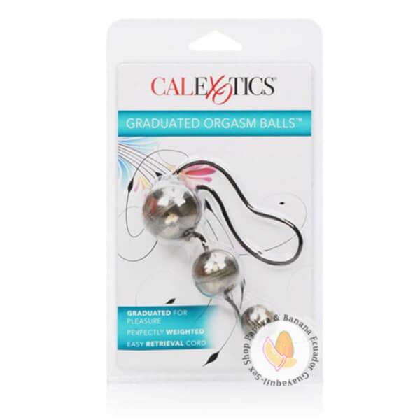 Bolas Graduadas De Kegel De Orgasmo - Plata