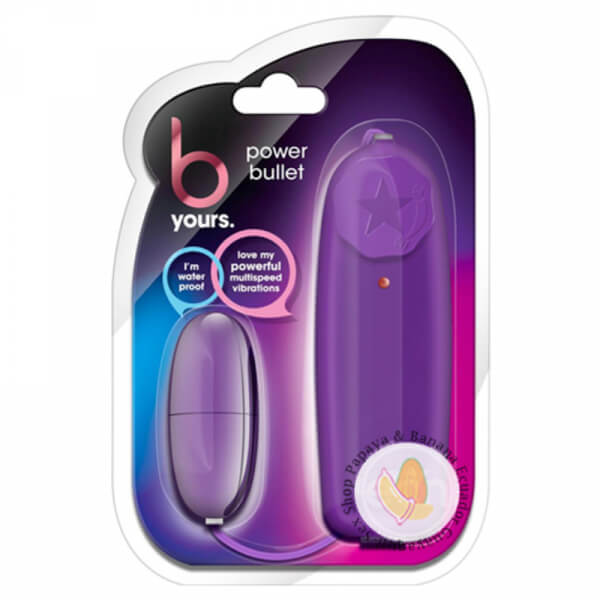 B Yours Power Bullet con control remoto - Púrpura