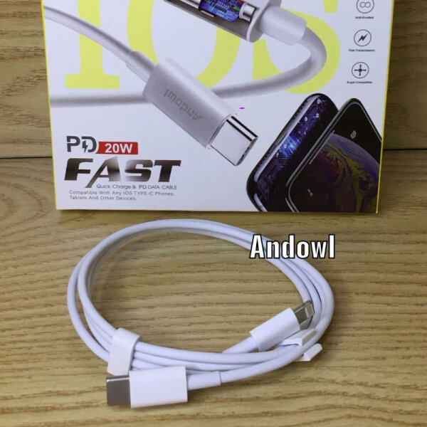 Cable de Carga Rapido iP 5.0A Andowl