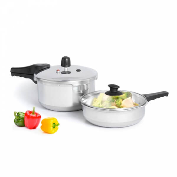 COMBO OLLA DE PRESIÓN UMCO 2LITROS - 4LITROS INDUCCIÓN