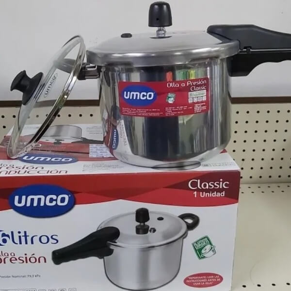 OLLA DE PRESIÓN UMCO 06 LITROS INDUCCIÓN