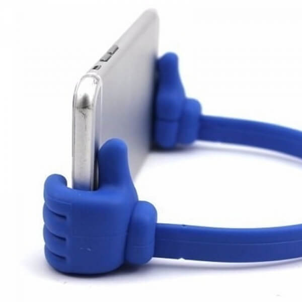 Porta celular en forma de manos