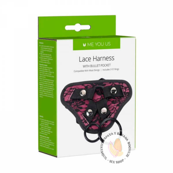ME YOU US Arnés Ajustable - Rosa