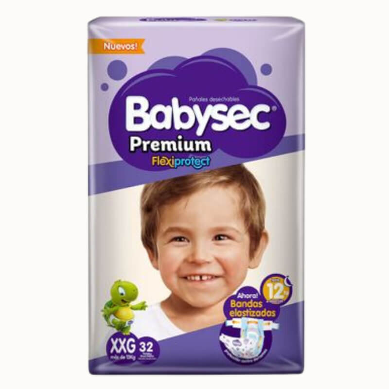 PAÑALES BABYSEC PREMIUM XXG 32