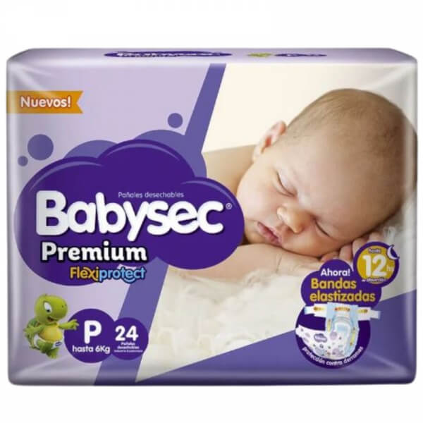 PAÑALES BABYSEC PREMIUM P 24
