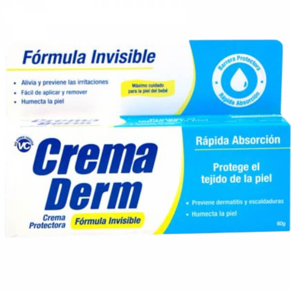 CREMA PROTECTORA CREMA DERM FORMULA INVISIBLE 60GR