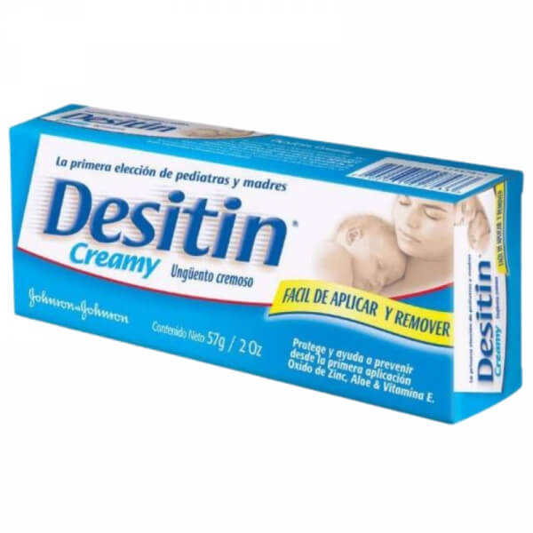 CREMA PROTECTORA DESITIN CREAMY J&J UNGUENTO 57 GR