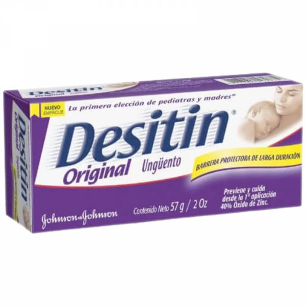 CREMA PROTECTORA DESITIN ORIGINAL J&J UNGUENTO 57 GR