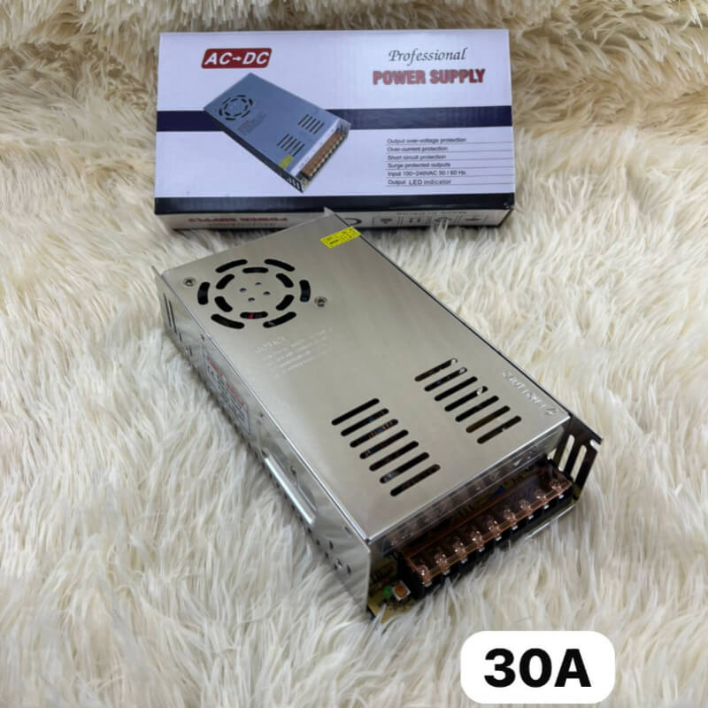Fuente de Aluminio 30A