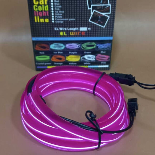 Hilo Led color Morado