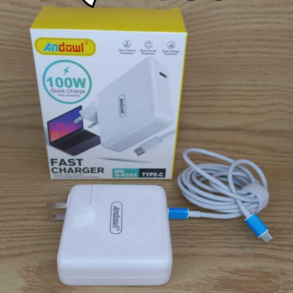 Cargador de Laptop Tipo-C/100W