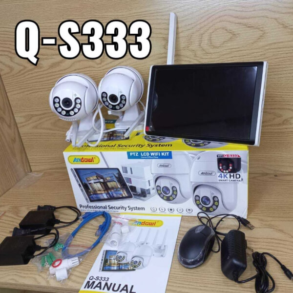 Camara Robotica Kit 2 HD 4K con pantalla inalambrico