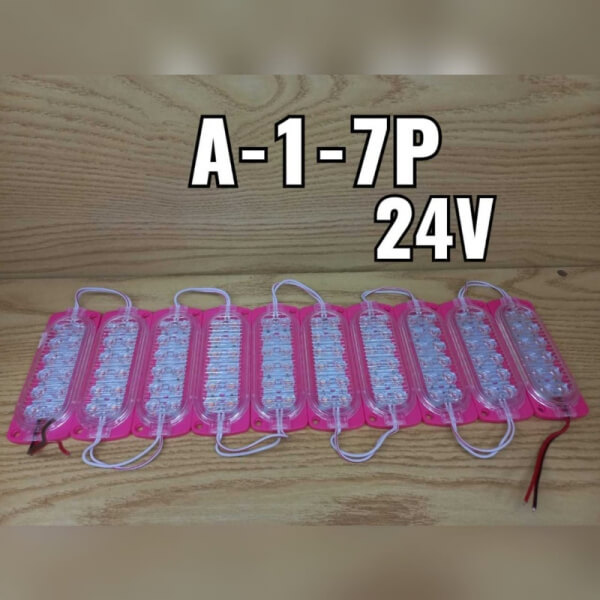 Modulo 24v color Rosado