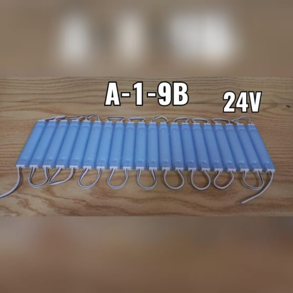 Modulo led 24V color Azul 2cmX9cm 20pcs