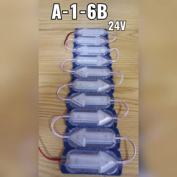 Modulo 24V color Azul de 4cmX10cm 10pcs