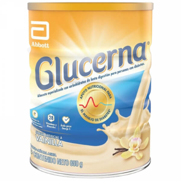 GLUCERNA VAINILLA 850 GR