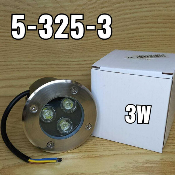 Luz Para Piso ● 3W 110V 8CM