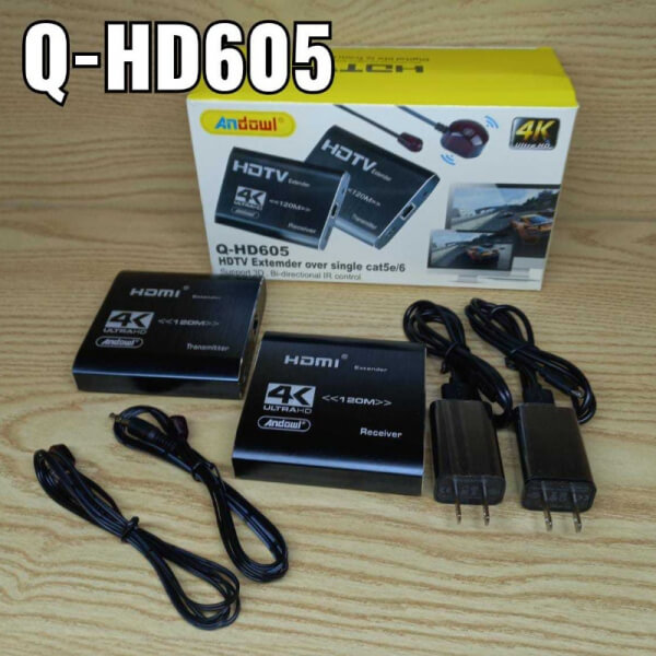 Convertidor extensor externo HDTV sobre 4K