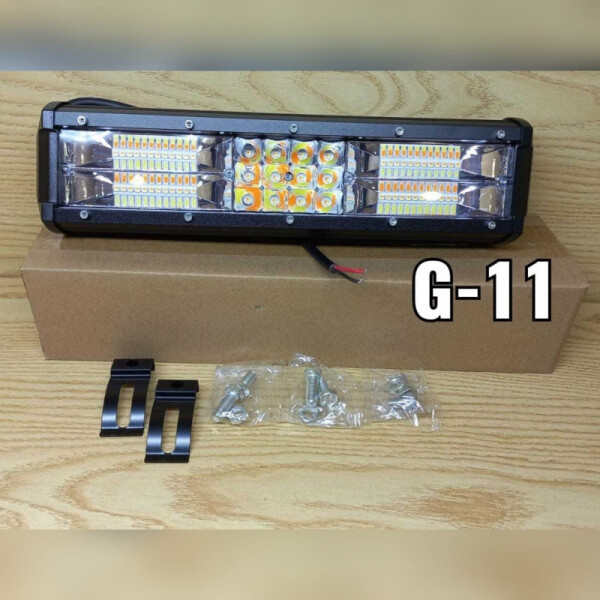 Barra Bicolor flash 180W 60Led 30.5cm