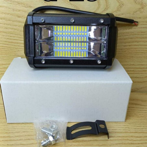Barra Blanca fijo 72W 24Led 13.5cm