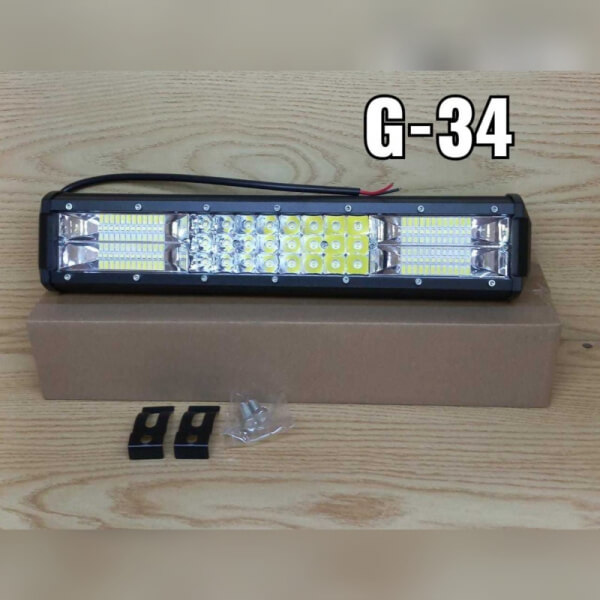 Barra Led Luz Blanca fijo 216W 72Led 38cm