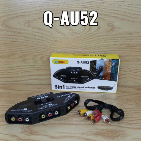 Conmutador de senal de video AV