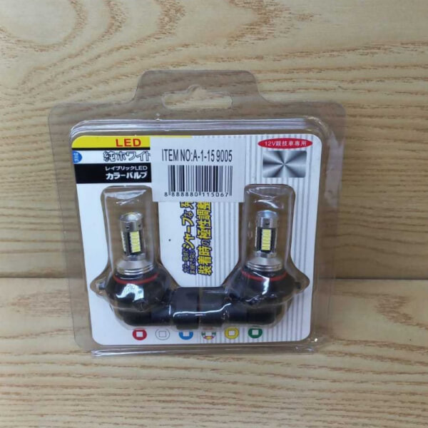 Foco 9005 antiniebla LED blanco el par 12v