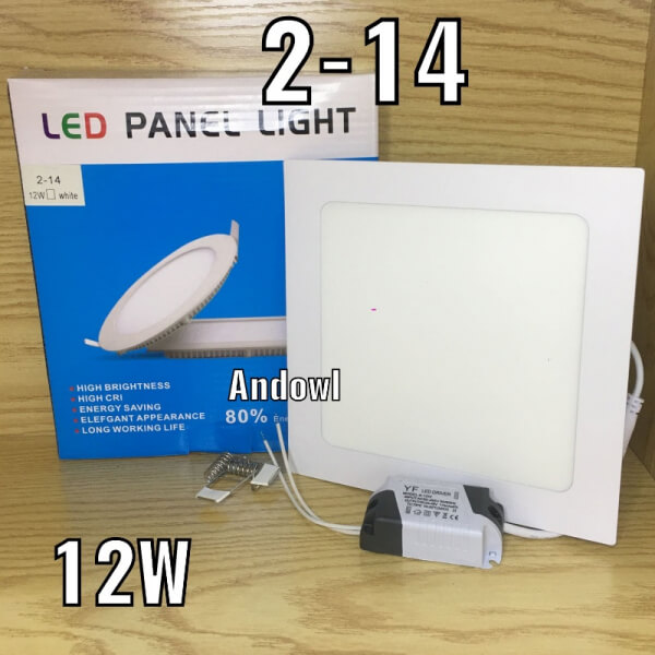panel de 12w luz calido ■