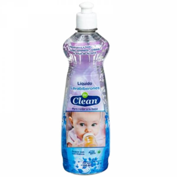 DETERGENTE LIQ LAVABIBERON DR CLEAN 500 ML
