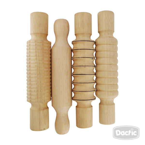 Rodillo c/Textura Madera 4u