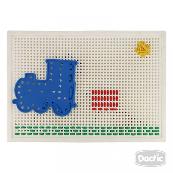 Malla plástica para bordar