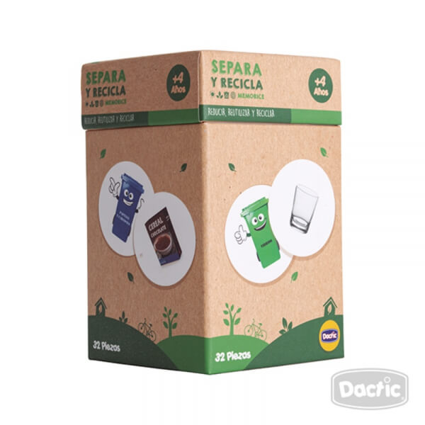 Memory separa y recicla 32pzs - medio ambiente
