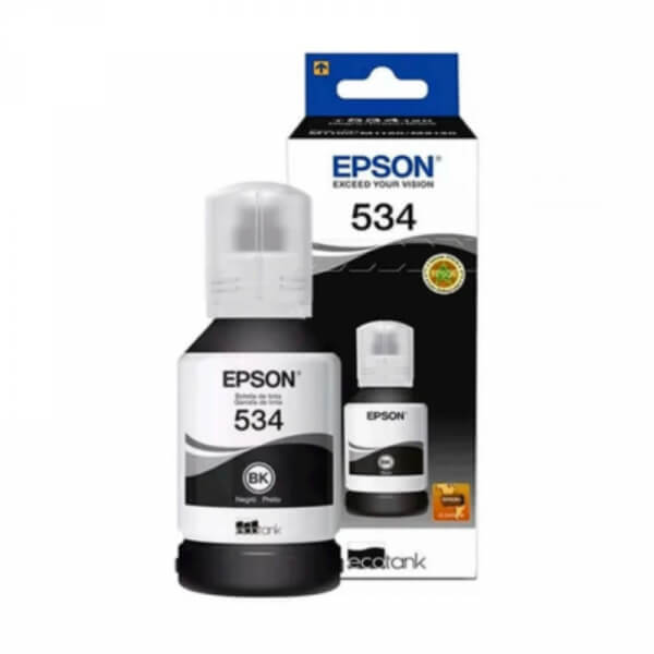 BOTELLA EPSON PARAMONOCROMATICA T534 NEGRO T534 M1100/M1120/M1180/M2140/M2170