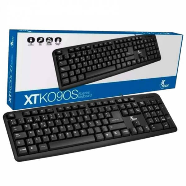 TECLADO USB XTECH XTK092S