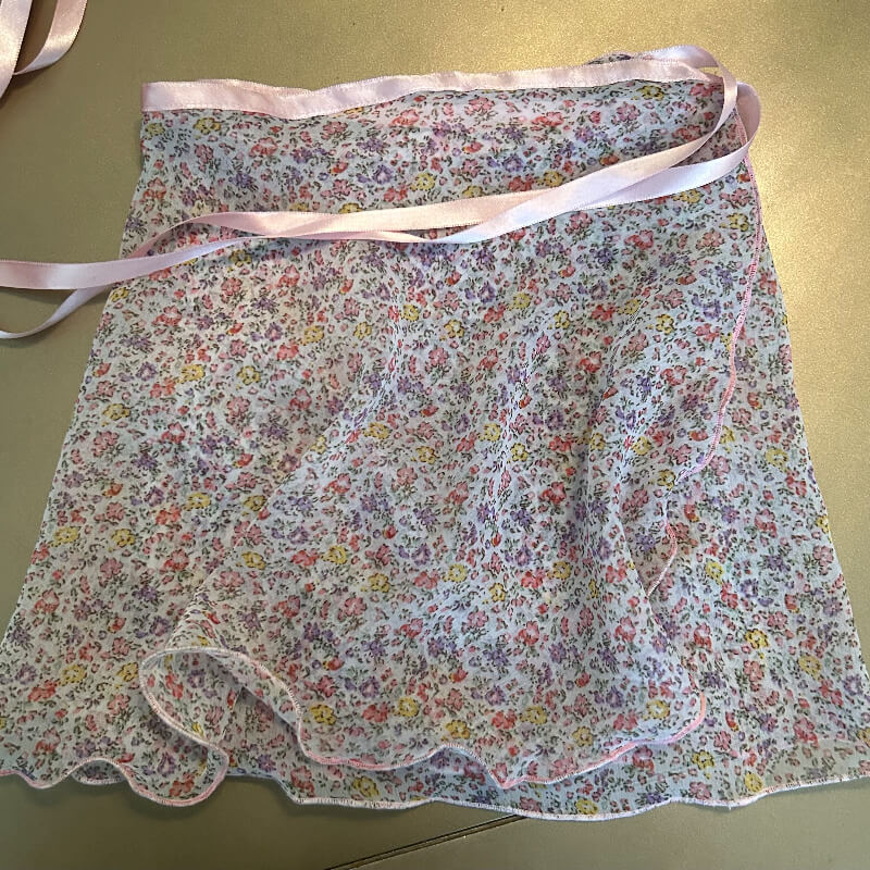 Falda de amarrar de niñas