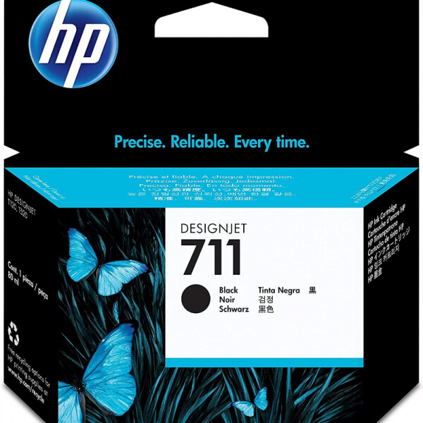 CARTUCHO SKU S21 HPICONTINCZ133A SKU CZ133A TINTA HPINC 711 NEGRO 120/520 80ML CZ133A