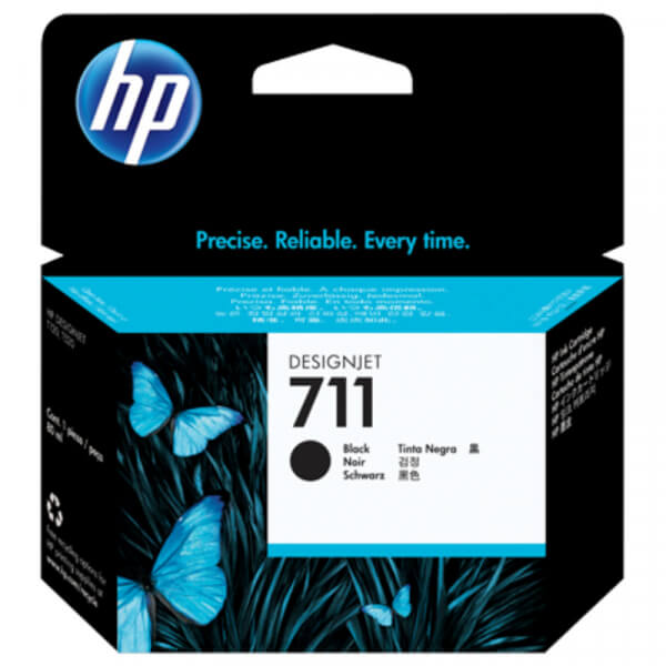 CARTUCHO HPINC 711 NEGRO TINTA DESIGNJET T120/520 38 ML CZ129A