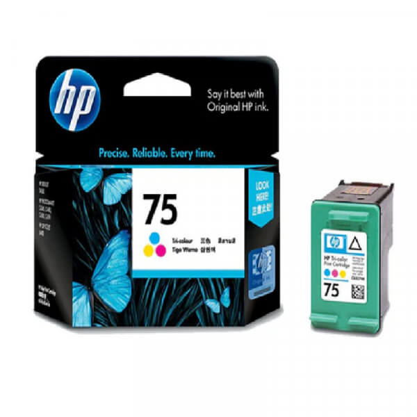 CARTUCHO HPINC 75 TRI-COLOR TINTA 5360/4260/C4280/C4580/C5780 170 PAG CB337WL