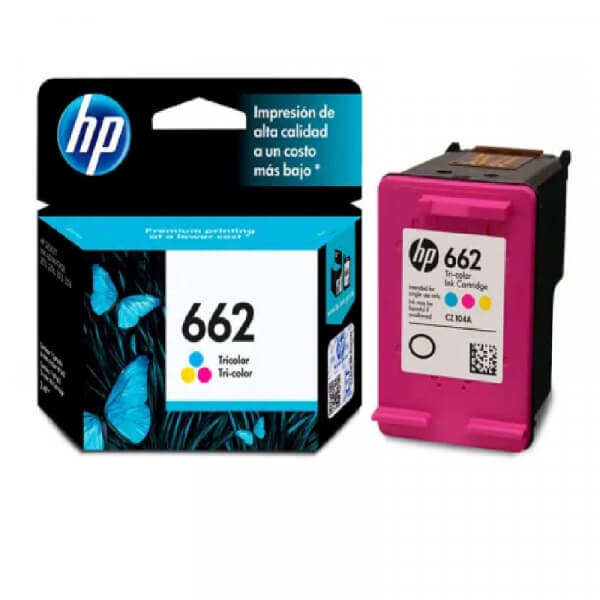 CARTUCHO HPINC 662 TRI-COLOR 2515/3515 100 PAG CZ104AL