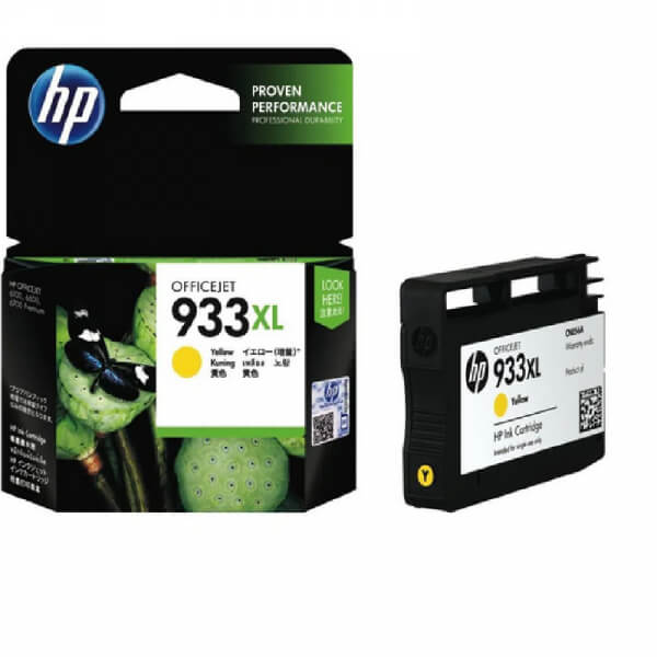 CARTUCHO HPINC 933XL AMARILLO TINTA 6100/6600/6700/7610 825 PAG CN056AL
