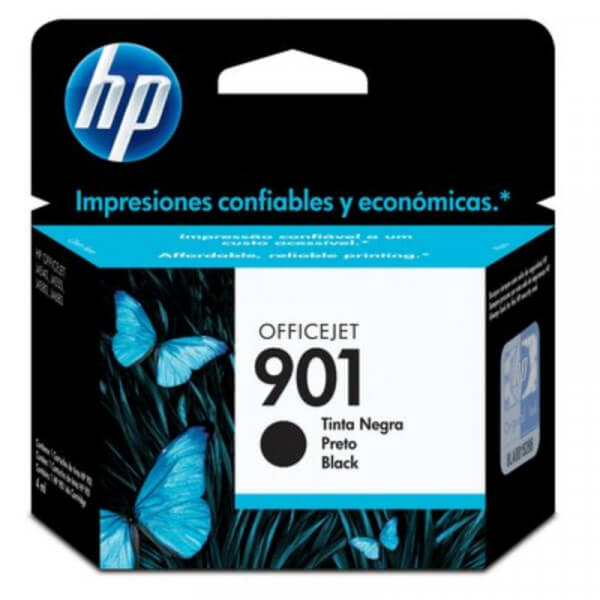 CARTUCHO HPINC 901 BLACK TINTA OFFICEJET 4580/4500 200 PAG CC653AL