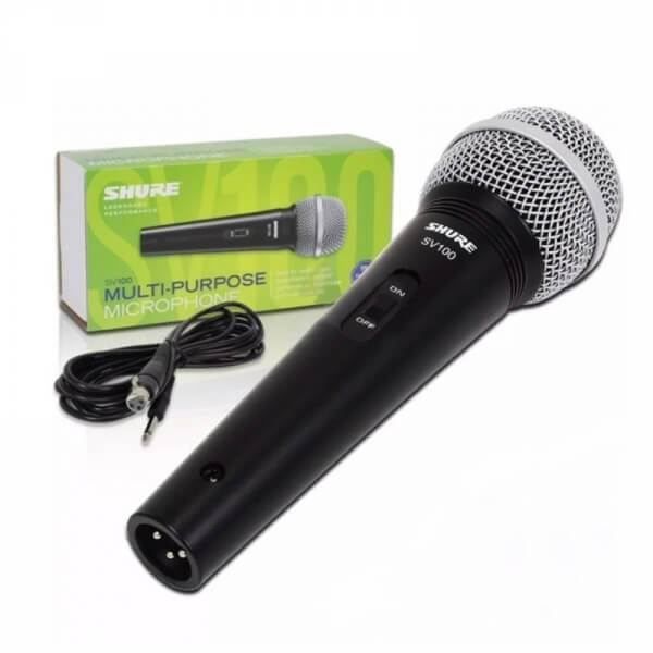 MICROFONO SV100 ALAMBRICO SHURE