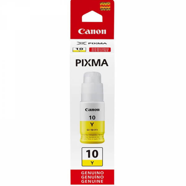 BOTELLA CANON GI10Y AMARILLO GM2010/G6010 7700 PAG GI10Y