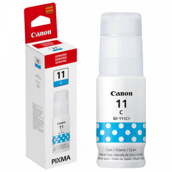 BOTELLA CANON GI11C CYAN G2160/G3160 7700 PAG
